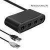 4 Ports 3 In 1 Controller Adapter For U & PC USB Controller Adapter