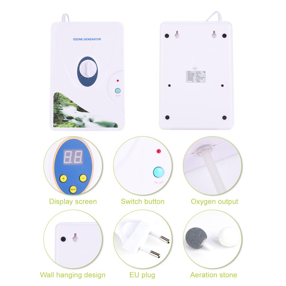 Генератор Озонатор Очистители 600Mg/H Масло Овощ Мясо Очищает Воду Дом