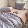 Nordic Bed Linen 100% Cotton Bedding Set with Sheet Duvet Cover Pillowcase Single Couple Bedsheet King Queen Double Twin Size
