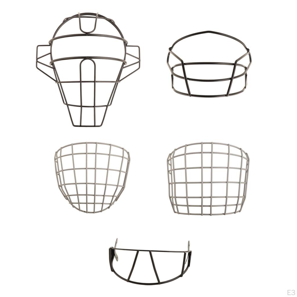 Baseball Face Guard Protector Universal Easy To Use Batting Cover Softball Headgear