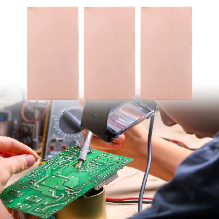 10pcs 1.5mm Single Sided brass  Clads Board Electronic Circuit Board for Hobbies Electronics & Circuit Construction