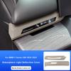 For BMW 5 Series G60 2024-2025 Center Console Dashboard Panel Both Sides Atmosphere Light Reflective Silicone Protective Cover