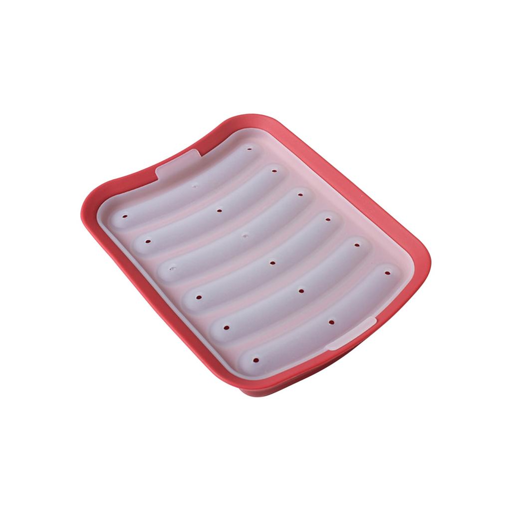 Форма для сосисок из пищевого силикона для хот-догов, детское питание, самодельная форма для выпечки ветчины и колбасы