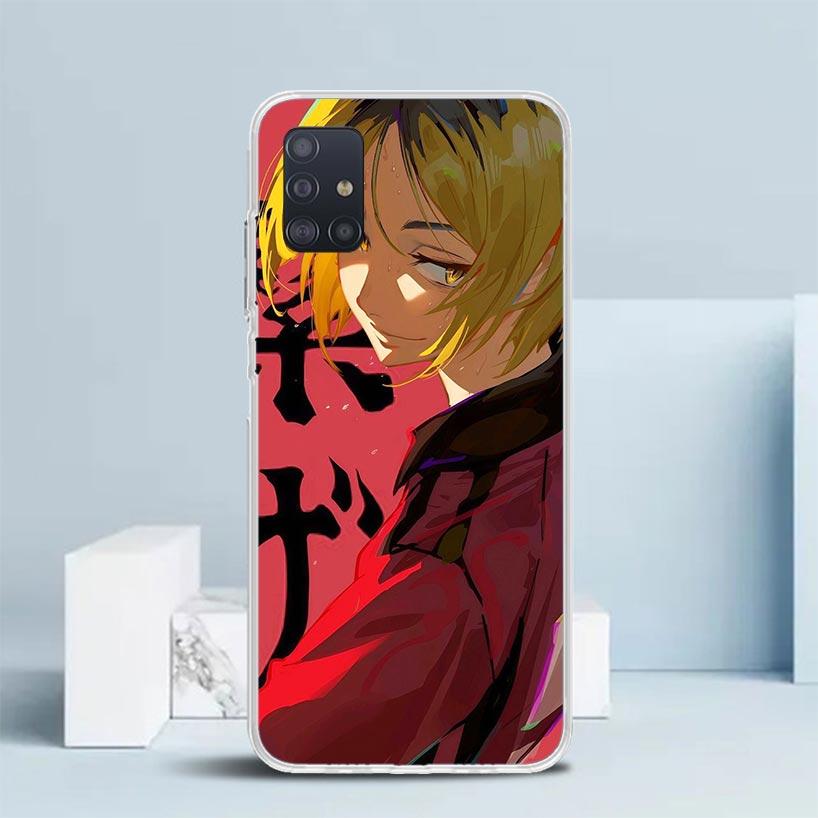 Чехол для телефона Haikyuu Oya Volleyball Anime для Samsung Galaxy A52 A32 A22 A12 A51 A50S A30S A10S Note 20 Ultra 10 S10 Plus A31 A20