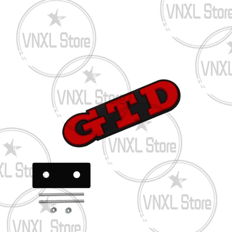 Car-Styling Metal GTD Grille Emblem Car Trunk Body Stickers For Golf Polo Passat Scirocco Bora Jetta Santana MK3 MK4 MK5 MK6 MK7