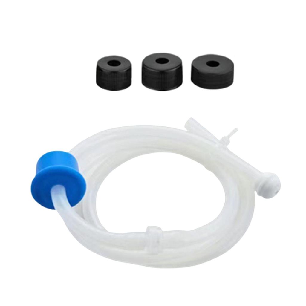 Прочный дозатор мыла объемом 500 мл для кухонной раковины, черный серебристый цвет, бутылка с насосом для жидкости с головкой и шлангом из нержавеющей стали