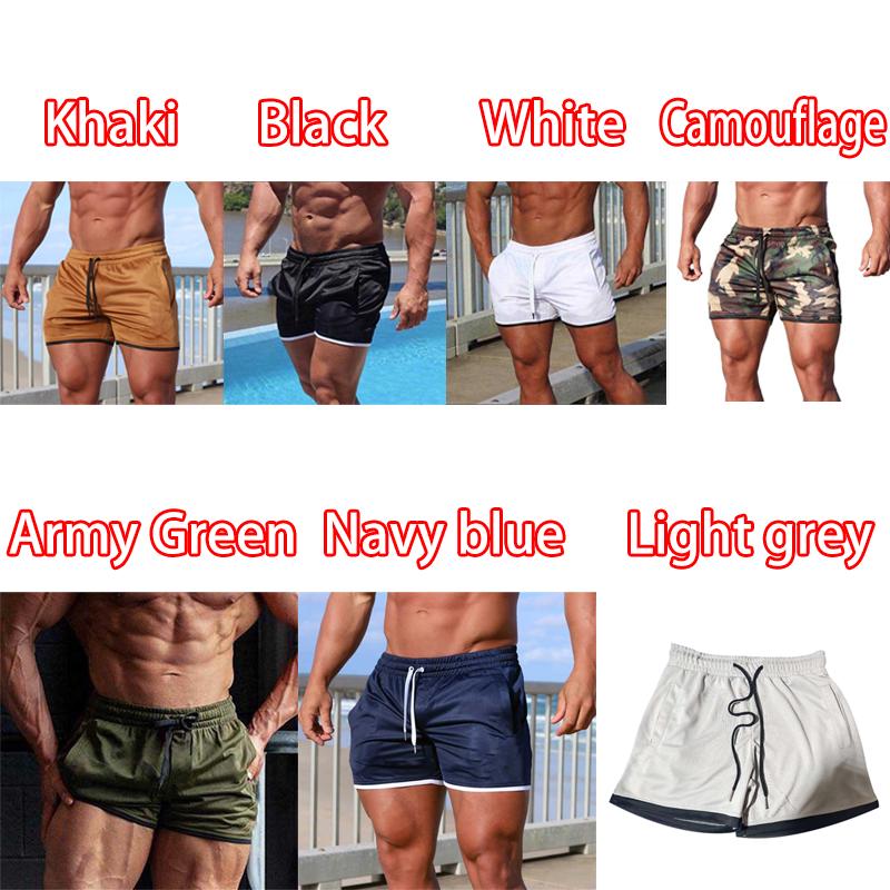Мужские быстросохнущие шорты Шорты для фитнеса Пляжные шорты для бега Спортивные шорты Боксеры