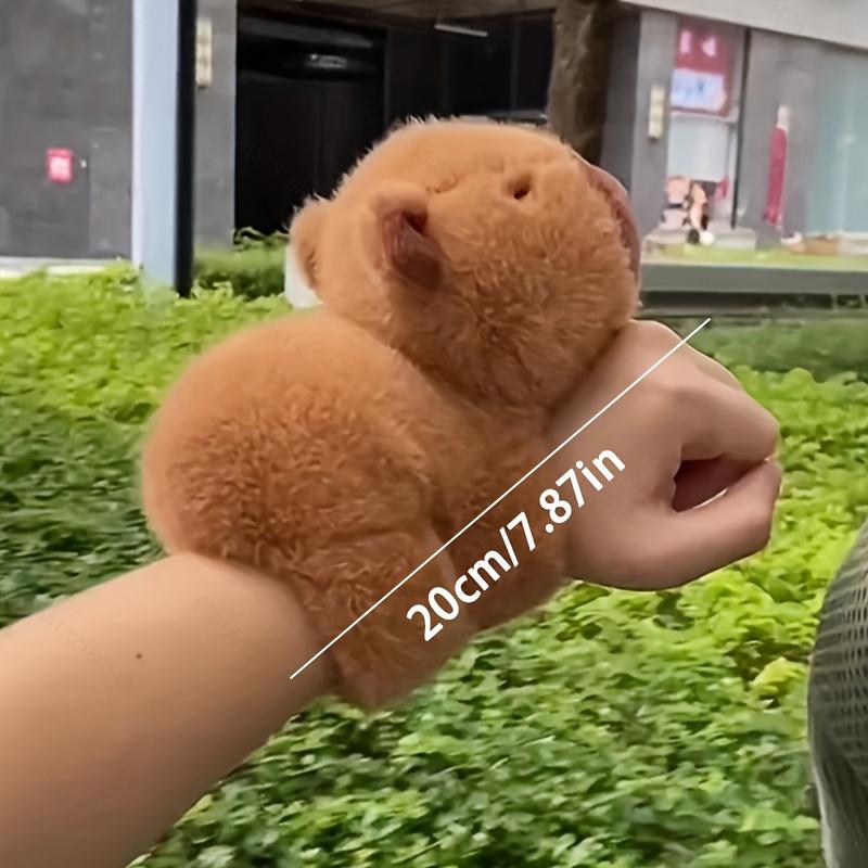 Мягкая кукла Капибара, милая мягкая игрушка-животное, 20 см/7,87 дюйма, подарок для детей и взрослых