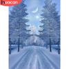 Алмазная картина «Дерево Хуакан» Зимний пейзаж 5D DIY Алмазная вышивка Крестом Мозаика Домашний декор Подарок