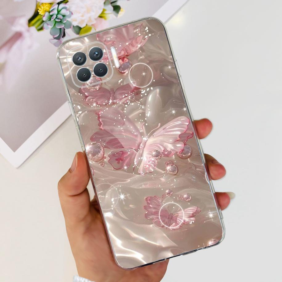 Чехол для OPPO Reno 4 Lite CPH2125 Чехол для телефона Милый Мультяшный Мягкий Силиконовый Задняя Крышка Для OPPO F17 Pro CPH2119 Coque A93 2020 Funda