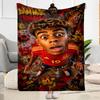 Lamine Yamal's Soccer Legend Blanket Soft & Cozy Great for Couch Livingroom Office for All Seasons Warmthful Decor Birthday Christmas Gift Blanket
