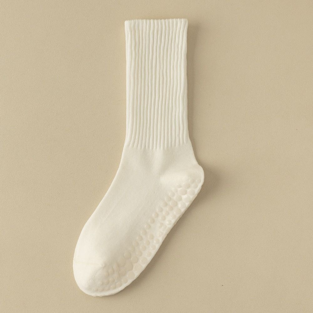 Non Slip Long Pilates Socks Breathable Sports Stockings New Yoga Socks Womens