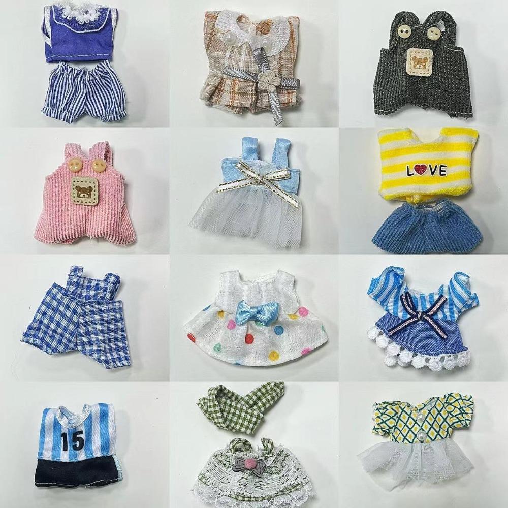 8-10см Милое платье принцессы Подходит для кукол Koala Diary Mini Rabbit Одежда Модное платье Юбка Украшение DIY