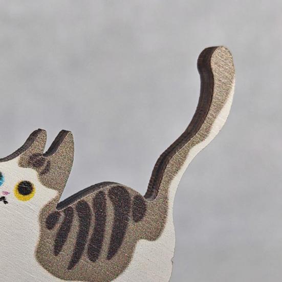 Деревянная игра-головоломка «Кошка», портативная карманная дорожная игра для автомобиля, дороги, самолета
