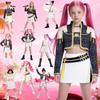 Детский аниме Kpop костюм для косплея охотников на демонов Huntrix Rumi Mira Zoey платье девочки Хэллоуин вечеринка маскарадный костюм