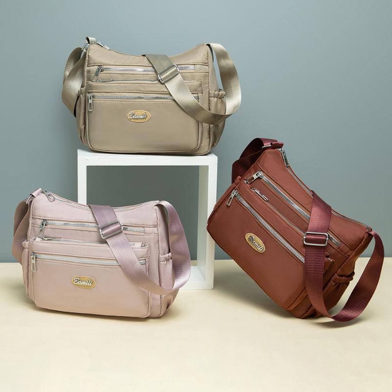 Женская нейлоновая сумка, большая вместимость, сумка через плечо, сумка для мамы, сумка через плечо