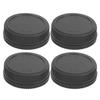Camera Body Front Cap Rear Lens Cover Protector Kit for Olympus OM Mount Mirrorless Camera
