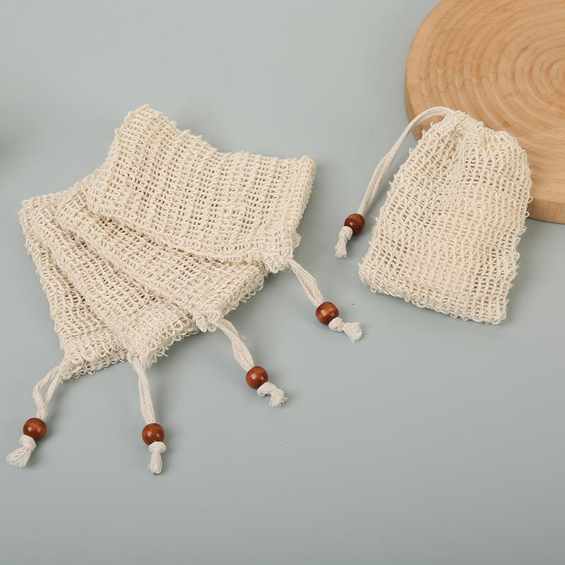 5 шт. Карманная сетка для вспенивания мыла Маленькая сетка для вспенивания Очищающая сетка для туалетного мыла Специальный мешочек для мыла Чисто-белая сетка для вспенивания