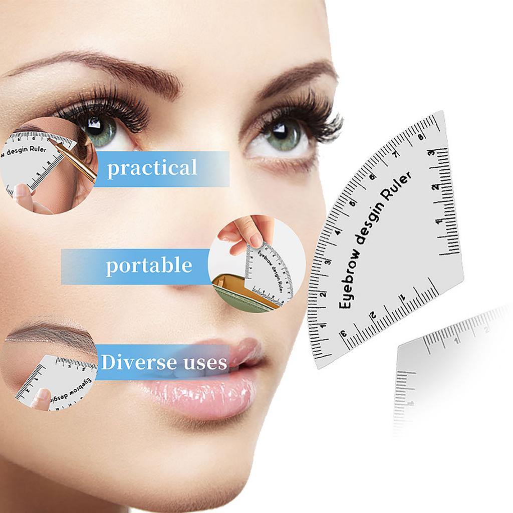 Quick Eyebrow Drawing Guide Reusable Brow Shaping Tool Kit With Stencil Templates