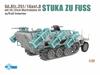 Модели Снеговика Масштаб Немецкий Бронированный Транспортер Sdkfz с Ракетой Пластиковый SP358004 1/35 251/1D 28/32см Крепление, Модель, (Военная техника)