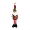 Christmas Decoration Figure with Extendable Legs for Holiday Display