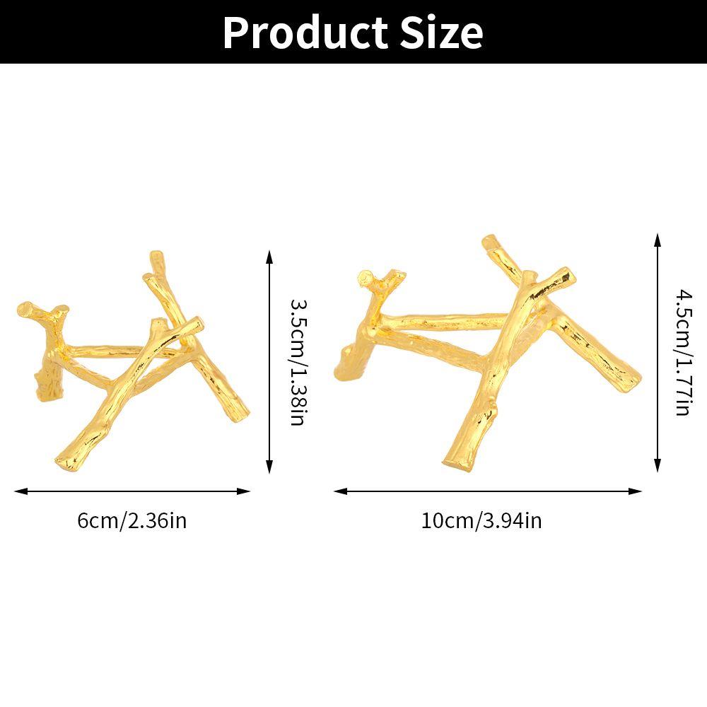 Metal Craft Gift Support Home Decoration Metal Branch Stand Sphere Holder Crystal Ball Display Base