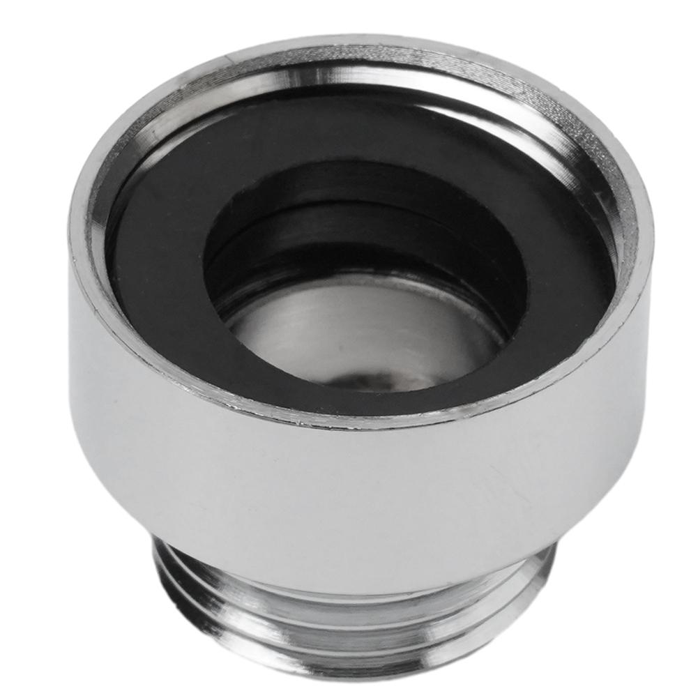 High Quality Chrome Plated Shower Head Adapter 34 Female To 12 Male Reducer
