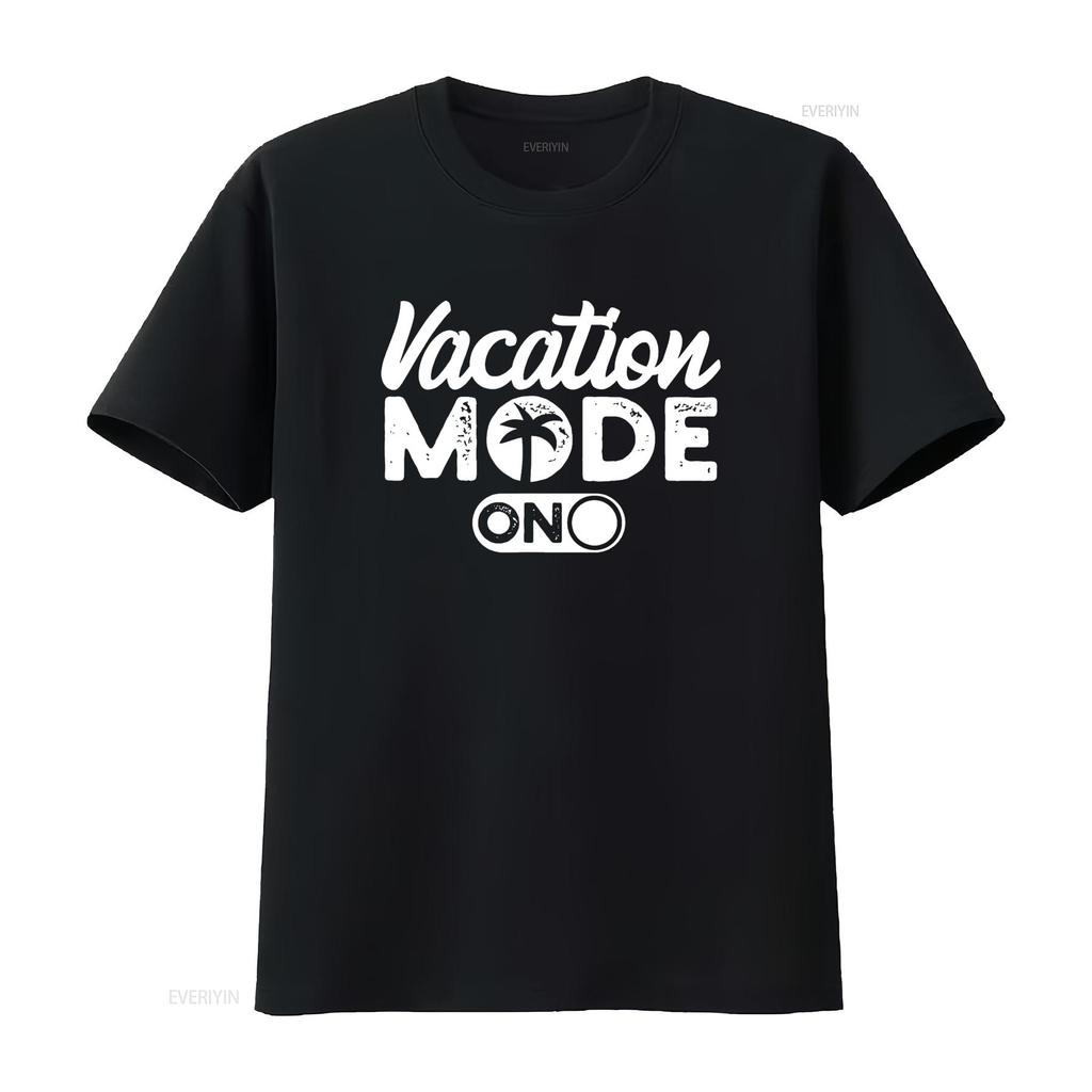 Vacation Summer Travel Traveling Mode Women T Shirt Black 2X Large vintage Washed Unisex graphic Breathable homme Stretched