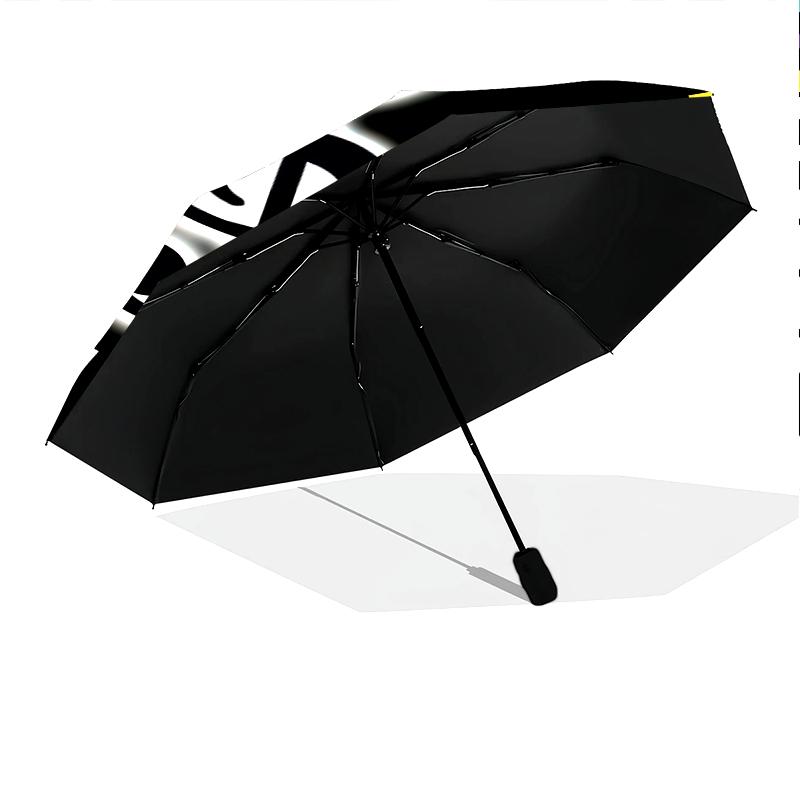 1PC Musical notes Umbrella Portable Folding Umbrella Iron Frame Hole Bone Structure Outdoor Home Umbrella A2
