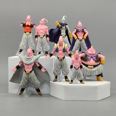 Набор из 8 шт. Фигурки Действия Dragon Ball Majin Buu из ПВХ для Фанатов и Коллекционеров Dragon, Подарок на День Рождения, Игрушки для Мальчиков