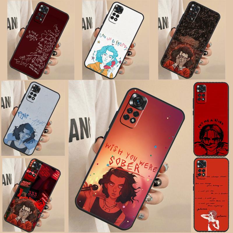 Conan Lee Gray Phone Case For Xiaomi Redmi Note 12 Pro 8 9 10 11 Pro Note 12S 11S 10S 9S 9C 10C 12C Cover