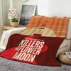 Movie K Killers o of t the F Flower M Moon Throw Flannel Throw Blanket Suitable for Sofa Living Room Bedroom
