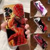 Прозрачный чехол для телефона The Avengers Spiderman Marvel для iPhone 17 Pro Max 17E 11 12 13 14 15 16 Pro Max Plus 17 Air 16E 7