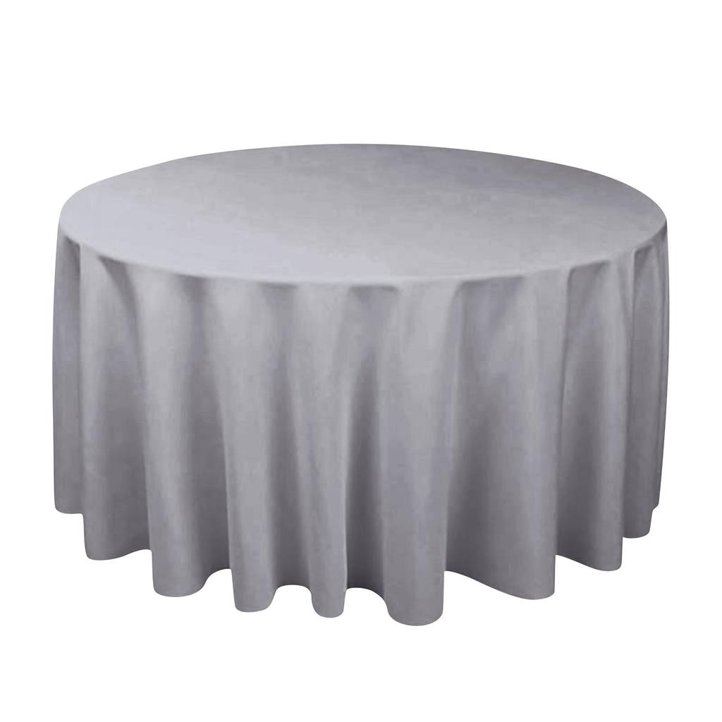 Плотная однотонная ткань, однотонная круглая скатерть, принадлежности для вечеринок