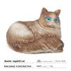 Calico Ragdoll Cat Cat Figure Model For Kids Learning Toy And Decorative Display
