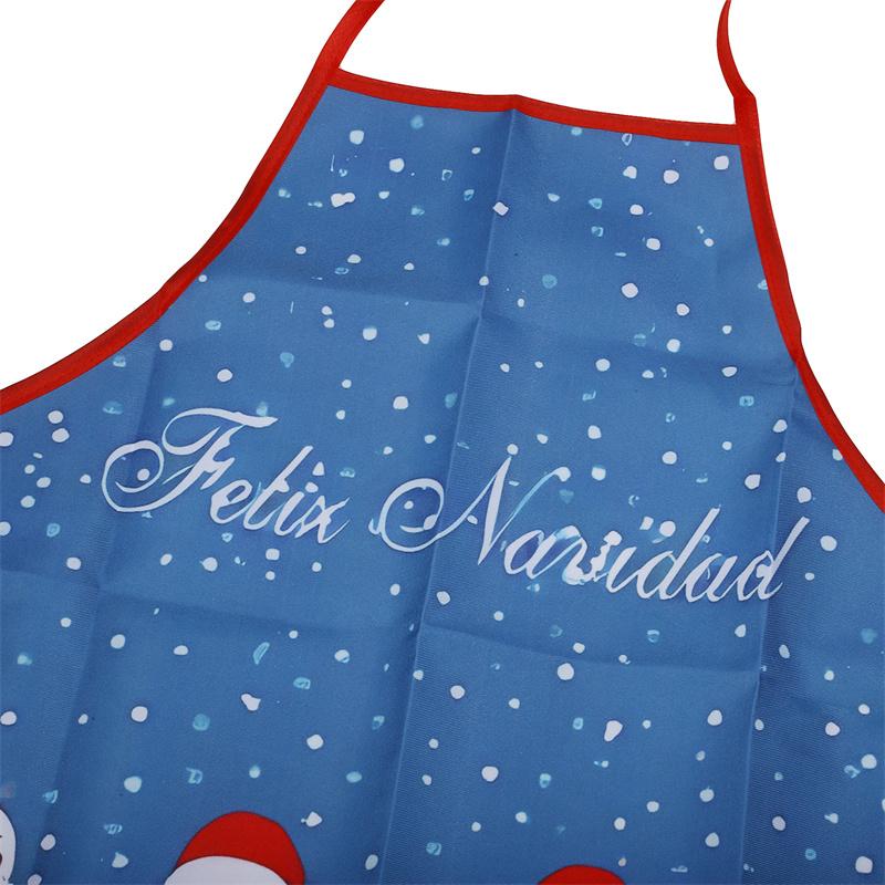 1 шт. фартук Санта-Клауса, рождественская елка, украшение для ужина, для мужчин и женщин, милый домашний кухонный фартук для приготовления пищи, выпечки, маслянистый фартук