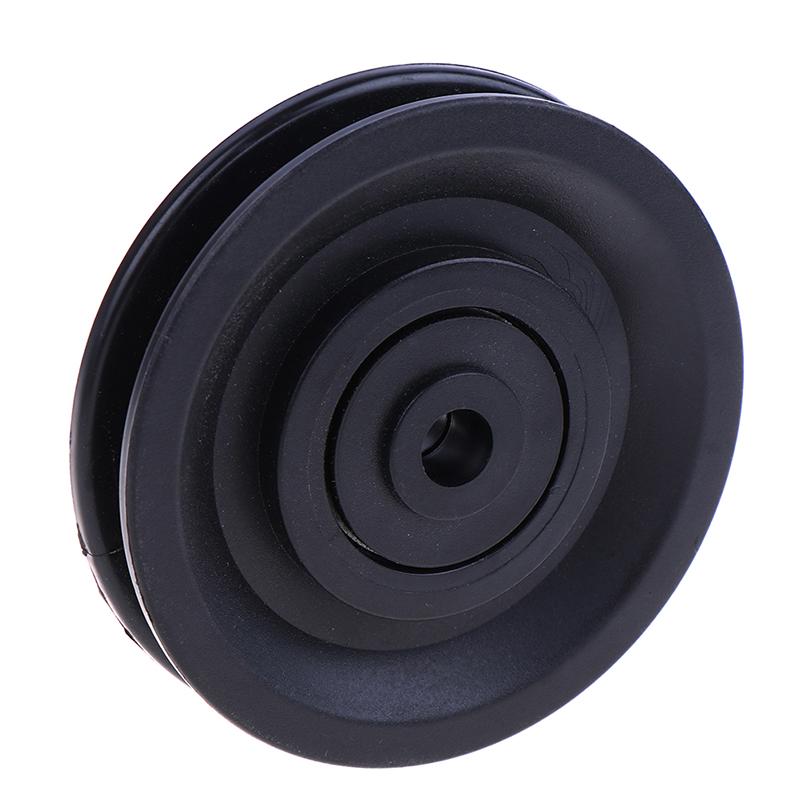 90Mm Diameter Nylon Bearing Pulley Wheel Cable Gym Fitness Equipment Part