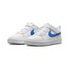 Nike Court Borough Low 2 PSV White Photo Blue Детские кроссовки Pure-Platinum Stadium-Green BQ5451-123