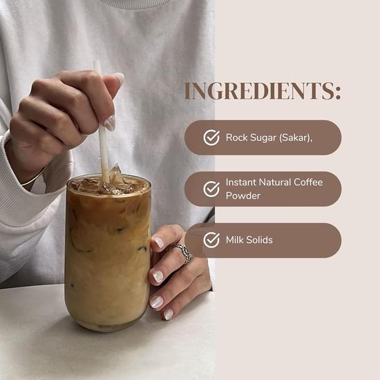 TAWNY Cold Coffee Pre-Mix Powder | Instant Cold Coffee Drink Mix | Café-Style Rich & Creamy Taste | Easy to Prepare with Cold Milk (Pack of 3)