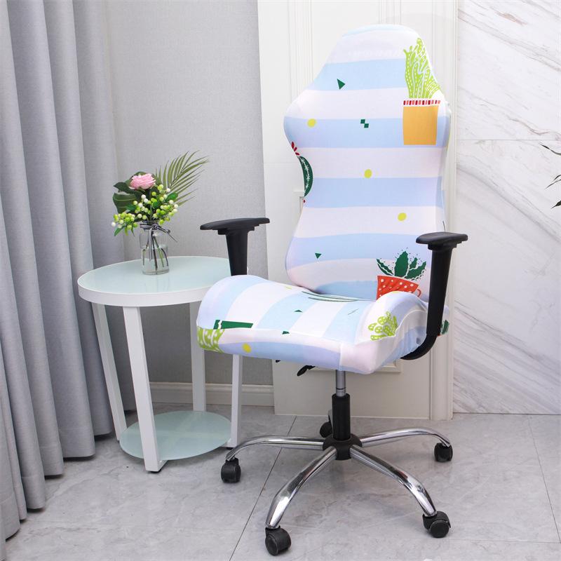 Чехол на кресло для киберспорта, для игр, специальный чехол на компьютерное кресло, вращающееся офисное кресло, чехол для мужского сиденья