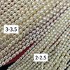 1 нить жемчужных бусин в форме риса 2-2,5 мм 3-3,5 мм для изготовления ювелирных изделий своими руками ожерелье браслет серьги аксессуар