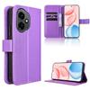 Чехол-кошелек с откидной крышкой и ромбовидным узором для Honor 400, кожаный чехол для телефона Honor 400