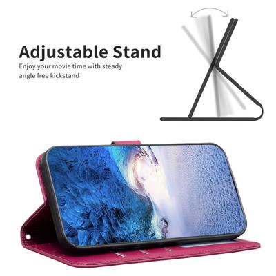 Для Samsung Galaxy A16 5G/A16 4G Чехол с узором клевера Кошелек Подставка Вид Кожаный чехол для телефона
