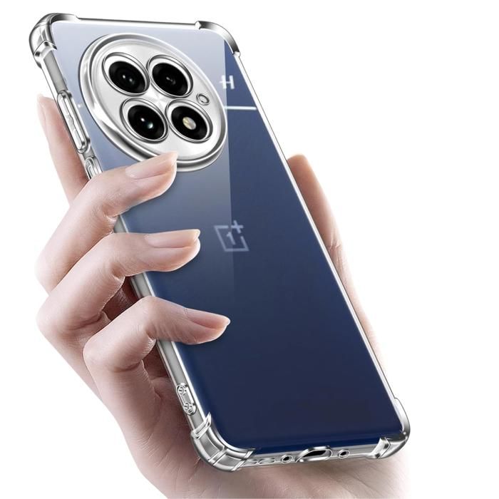 Чехол для OnePlus 13 - Phonillico® - Противоударный - Гибкий - Прозрачный - Усиленная защита
