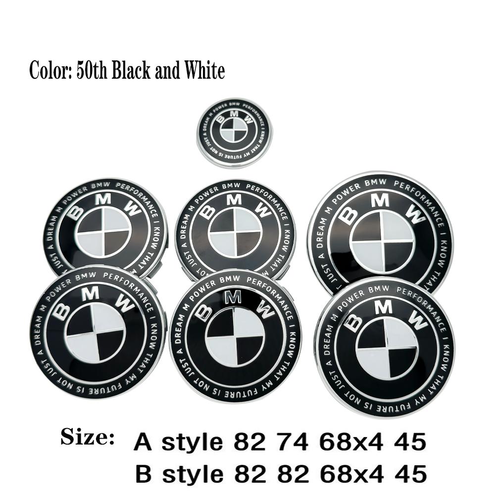 vtdfs3 7PCS ABS Car Hood Front Rear Trunk Emblem Badge For mini BMW 50th Anniversary E60 E93 E87 G01 G20 X3 X5 F30 F20 E36 E46 E53 E90