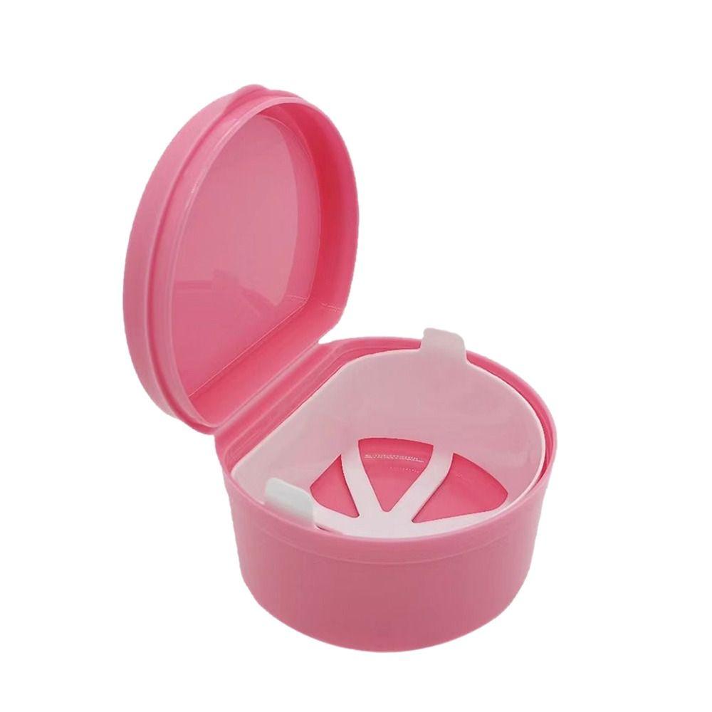 Портативный лоток для протезов, пластиковые брекеты, ортодонтический чехол, коробки для ложных протезов для женщин и мужчин