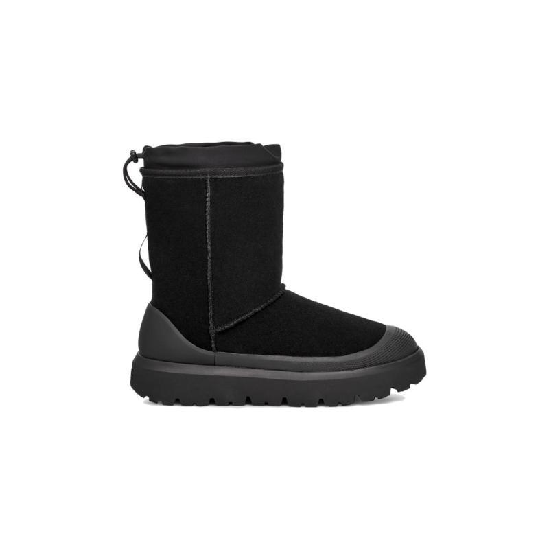 UGG Классические короткие гибридные ботинки-кроссовки Черные 1143992-BBLC