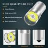 2 шт. Светодиодные лампы 1156 BA15S 1157 PY21W BAY15D COB 1SMD Canbus Светодиодные сигнальные огни для автомобиля Автомобильный парковочный свет 12 В DRL Универсальные