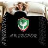 Фланелевое одеяло с принтом Amedspor Высокое качество Теплое Уютное Покрывало для Всех Сезонов Идеально для Подарков Декор Дома