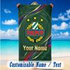 Beach Towel Custom Name Text, Quick Dry Large Towel For Beach HomeRapid Wien FC